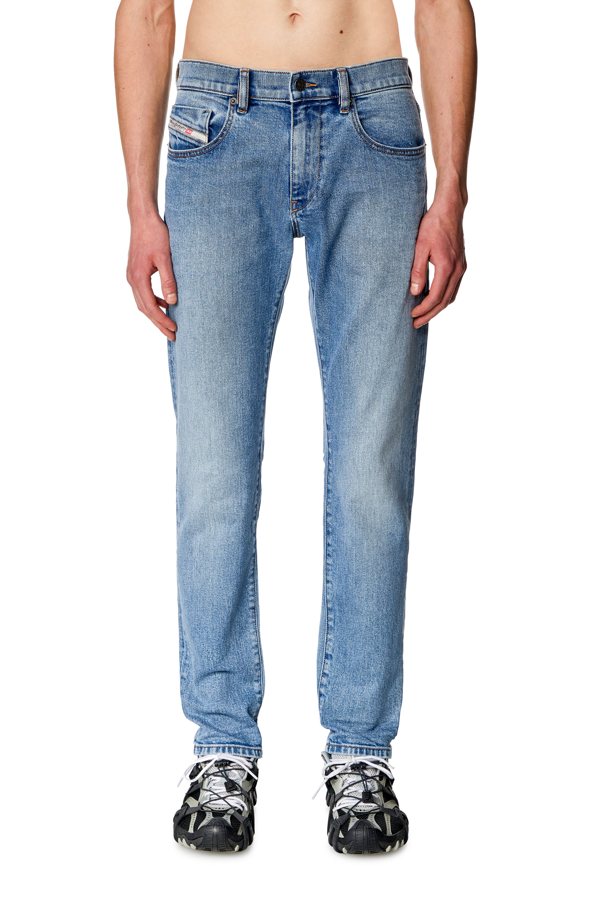 Diesel - Slim Jeans 2019 D-Strukt 0CLAF, Hombre Slim Jeans - 2019 D-Strukt in Azul marino - Image 1