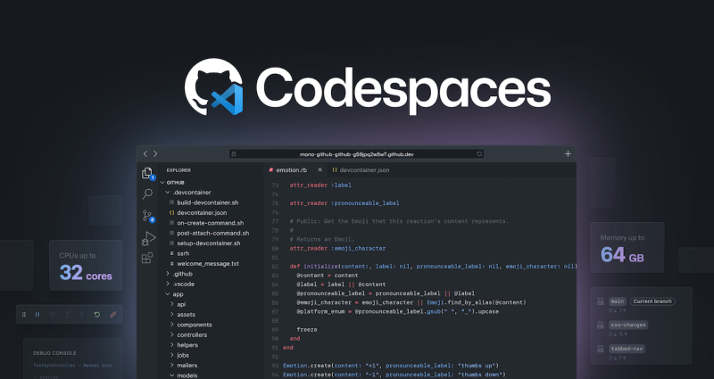 Codespaces for the largest repositories just got faster