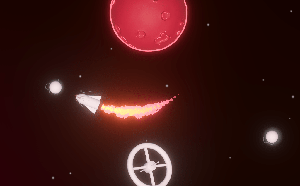 Screenshot of A Waltz in SPACE.