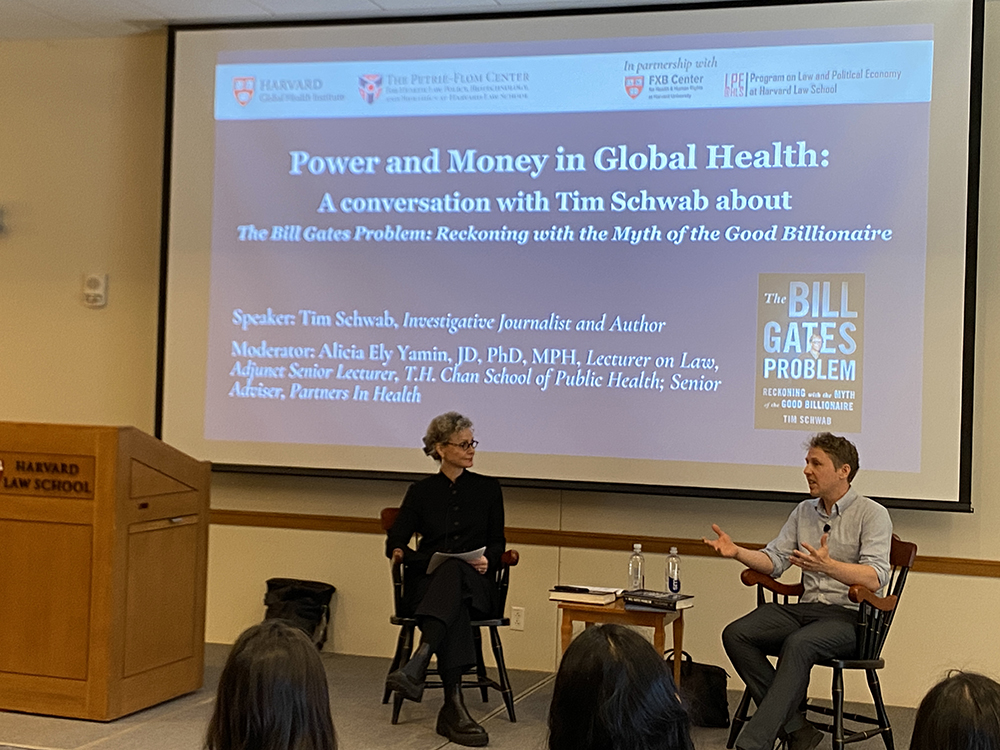Power and Money in Global Health Event Photo