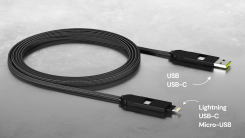 InCharge® X Max 100W 6-in-1 charging cable