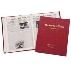 the new york times book is open to show it's pages