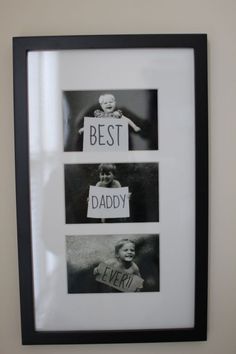 Father's Day DIY photo gift idea