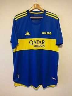(eBay) Boca Juniors Jersey 21-22 HEAT.RDY Adidas Official - With Printings (Ask Size) Tops, American Football, Adidas Official, Adidas, Football Fashion