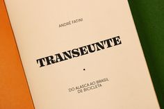 an open book with the word transseunte written in black on it's cover