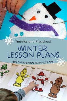 toddler and preschool winter lesson plans