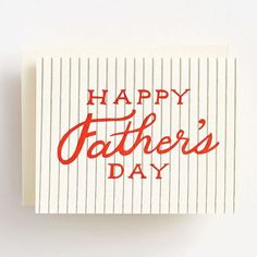 a father's day card with the words happy father's day on it