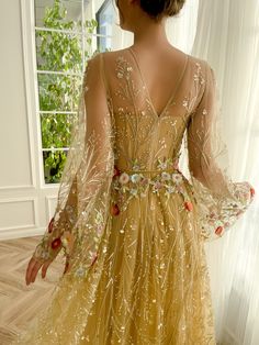 Gilded Glamour Gown | Teuta Matoshi Haute Couture, Ball Gowns, Prom Dresses, Gowns, Lace Prom Gown, Fairy Prom Dress, Beautiful Gowns, Prom Gown, Pretty Prom Dresses