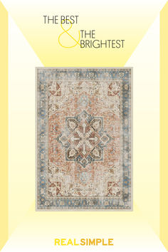 the best and the brightest real simple rugs