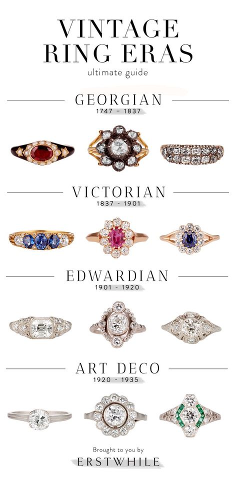 Vintage Rings, Vintage Engagement Rings, Rings, Antique Jewellery, Jewelry Accessories, Ring, Jewelry Design, Vintage Jewellery, Antique Rings