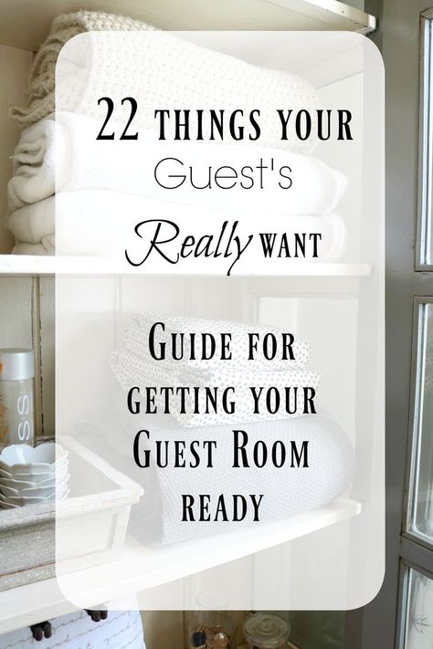 22 Guest Bedroom Ideas to get your room ready for hosting for the holidays or anytime! I love to have fresh towels, snacks, and even a wifi sign so your guests enjoy their visit. #guestroom #holidayentertaining Home Décor, Guest Bedrooms, Guest Room Essentials, Guest Suite, Small Guest Bedroom, Guest Room, Guest Bedroom, Guest Room Decor, Guest House