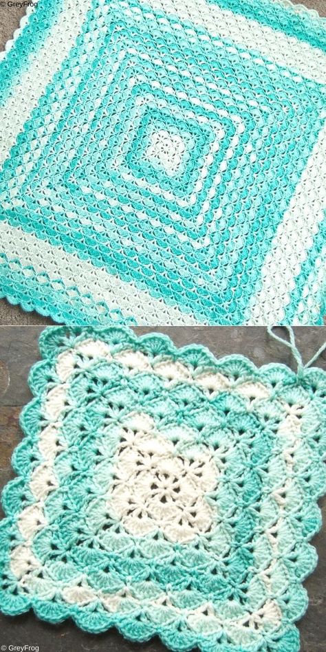 25 Best Crochet Afghans Patterns Granny Square Crochet Pattern, Easy Crochet Blanket, Crochet Stitches For Blankets, Granny Square, Crochet Square Patterns, Crochet Blanket Designs, Crochet Patterns Free Blanket, Crochet Blanket Patterns, Crochet Baby Blanket Free Pattern