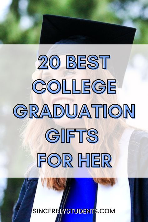The ultimate guide to the best college graduation gifts for her that she is sure to love! Ideas, Crafts, Graduation, College Girls, Girls, Desi, Unique, Tips, Bridal
