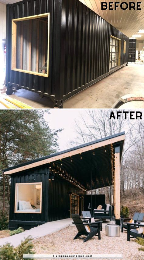 Shipping Container Homes, Tiny House Design, Tiny House Cabin, Tiny House, Container Home, Container House Plans, Shipping Container Home Designs, Container House Design, Shipping Container House Plans