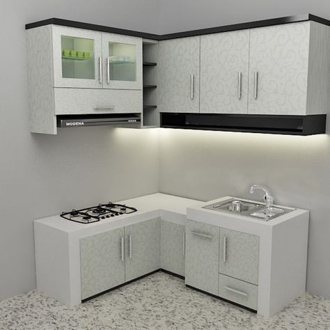√ Inilah model kitchen set minimalis untuk dapur kecil terbaru Design, Interior Design Kitchen, Interior, Home Décor, Layout, Minimalist Kitchen Design, Simple Kitchen Design, Kitchen Design, Kitchen Design Small
