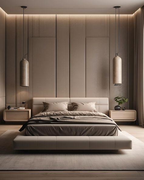 Every neutral bedroom can benefit from a bit of bold one-shade room decor. Neutral Bedroom Decor, Neutral Bedroom, Neutral Room Decor, Neutral Room, Beige Bedroom, Bedroom Styles, Modern Bedroom Interior, Bed Rooms Design Modern, Bedroom Interior