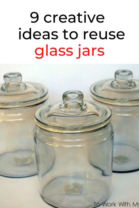 Decoration, Diy, Mason Jars, Upcycling, Recycling, Diy Glass Jars Ideas, Gallon Glass Jars Ideas, What To Put In Glass Jars, Fill Glass Jars Decorating Ideas