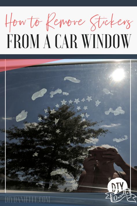 How to remove stickers from a car window. This is easy to teach kids so they can clean up their own mess!    #cleaning #kids #parenting #diy #cars #cleaningtips Life Hacks, Cleaning, Ideas, Diy, Cleaning Tips, Windows, Cleaning Car Windows, Cleaning Hacks, Remove Sticker Residue