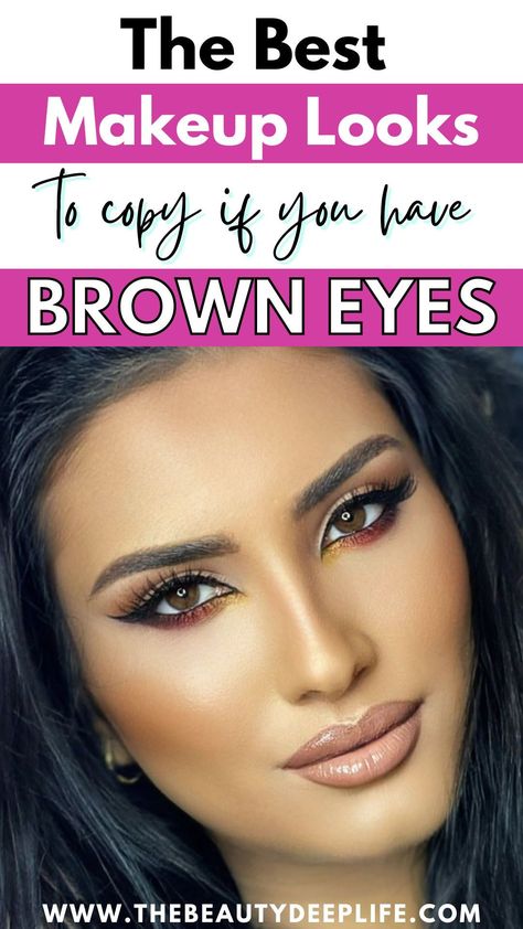 Eye Make Up, Pop, Ideas, Summer, Eyeliner, Inspiration, Make Up Products, Makeup For Brown Eyes, Best Eyeshadow For Brown Eyes
