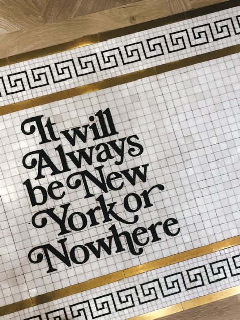 New York or Nowhere // SoHo, NYC Trips, Manhattan, Motivation, Names, York, Fonts, Esny, Pretty, Mural