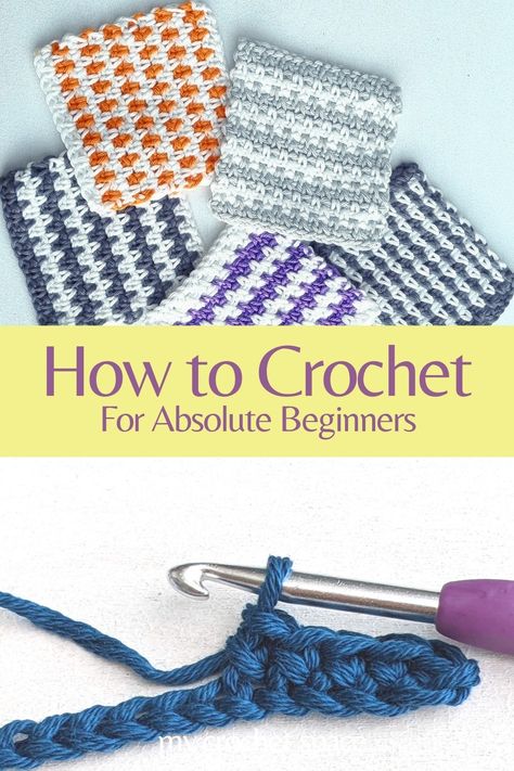 Amigurumi Patterns, Quilting, Crochet, Single Crochet Stitch, Crochet Stitches Guide, How To Crochet For Beginners, Learn Crochet Beginner, Beginner Crochet Stitches, Crochet Stitches For Beginners