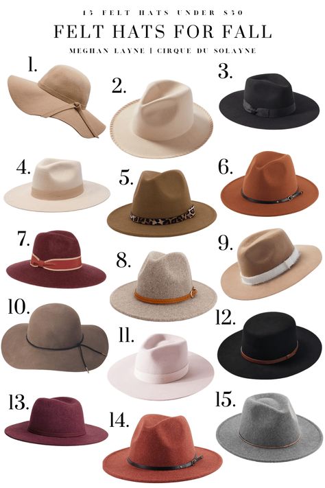 Hats, Winter Outfits, Fall Hats For Women, Felt Hat Outfit, Fall Hat Outfits, Fall Hats, Hats For Women, Winter Hats For Women, Felt Hat