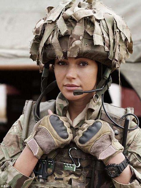 Glamorous as ever: Michelle, who joined the cast in 2016, plays the fierce leader and leading lady Corporal Georgie Lane in Our Girl Michelle Keegan, Michelle, Our Girl Cast, Ben Aldridge, Our Girl Bbc, Marina, Donna, Women, Our Girl
