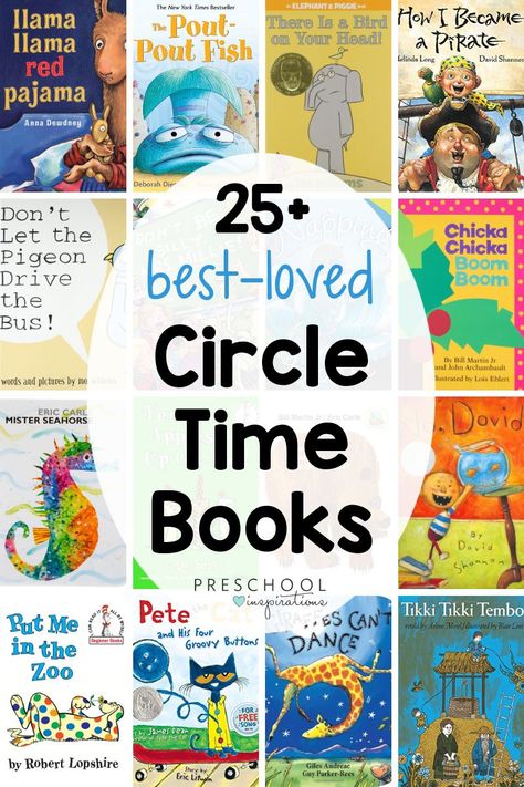 These beloved picture books are perfect to read aloud at circle time! Timeless classics as well as some new titles you will cherish. You can't go wrong with these books for preschool and kindergarten kids! Ideas, Play, Pre K, Best Books For Toddlers, Best Children Books, Best Books For Kindergarteners, Books For Preschoolers, Preschool Reading List, Read Aloud Books