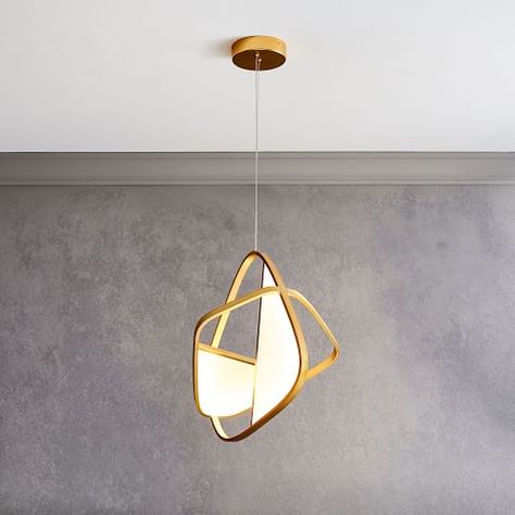 Modern Pendant Lighting | west elm - sort of looks like sails - kind of cool, not sure for where... West Elm, Pendant Lighting, Supernatural, Home, Home Décor, Contemporary Pendant Lights, Modern Pendant Light, Pendant Light Fixtures, Metal Pendant Light