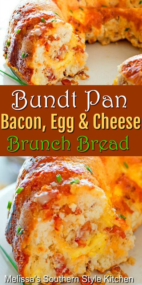 Bacon, Breakfast And Brunch, Brunch, Dessert, Bacon Egg And Cheese, Brunch Bread, Breakfast Brunch Recipes, Bacon Egg, Breakfast Brunch