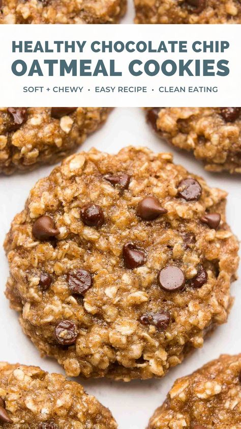 Healthy Sweets, Biscuits, Dessert, Thermomix, Snacks, Nutrition, Healthy Chocolate Chip, Healthy Sweets Recipes, Healthy Cookies