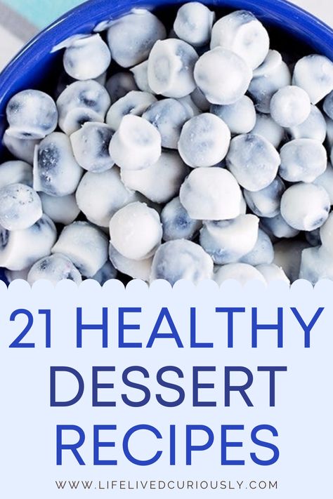 Healthy Dessert Recipes, Desserts, Health Desserts, Dessert, Clean Eating Desserts, Healthy Snacks Recipes, Diet Desserts Recipes, Healthy Sweet Snacks, Healthy Sweet Treats
