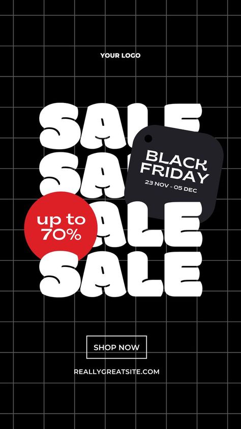 This retro-style Black Friday Sale design is perfect for your promotional content on social media. Add your own text and images, change the colors and fonts, or replace them with your own designs. Keywords: Black Friday, Sale, Promotional, Business, Company, Marketing, Ad, Advertising, Engaging, Discount, Graphic Design, Template Layout, Design, Instagram, Retro, Banner Design, Black Friday Marketing, Black Friday Sale Design, Black Friday Graphic, Black Friday Design