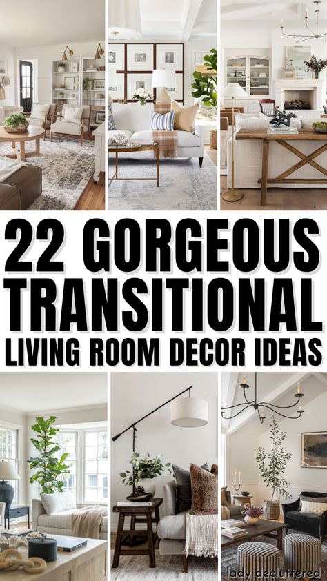 Home Decor Styles, Transitional Living Rooms, Transitional Decor Living Room, Home Living Room, Transitional House, Living Room Remodel, Transitional Decor, Cozy Living Rooms, Modern Living Room
