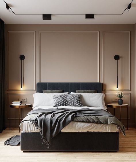 These bedrooms balance trends with timelessness to inspire a spectacular—and relaxing—space. Home Décor, Master Bedroom Interior Design, Master Bedroom Wall Colors, Small Masterbedroom Decor, Master Bedroom Modern, Small Bedroom Interior, Master Bedrooms Decor, Master Bedroom Colors, Interior Design Bedroom Small