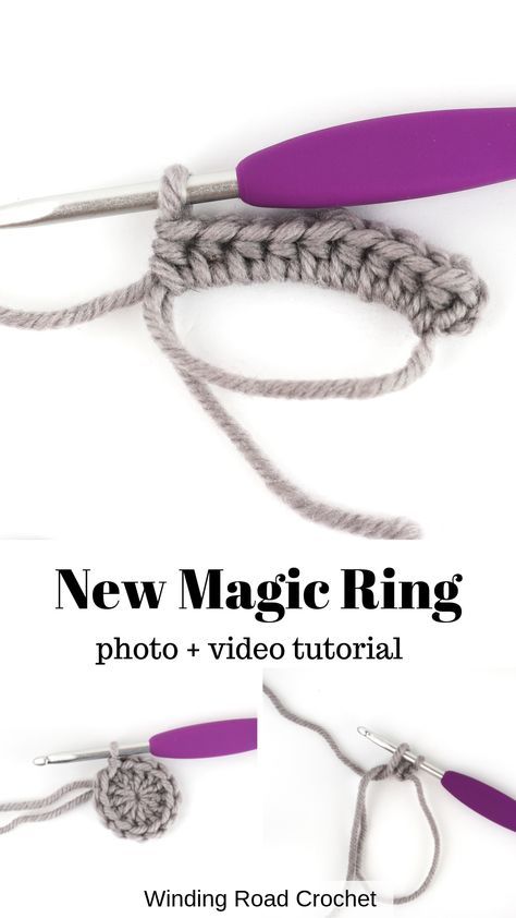 Amigurumi Patterns, Knitting, Crochet Magic Circle, Magic Ring Crochet, Magic Circle Crochet, Crochet Lessons, Crochet Techniques, Start Crochet, Crochet Tutorial