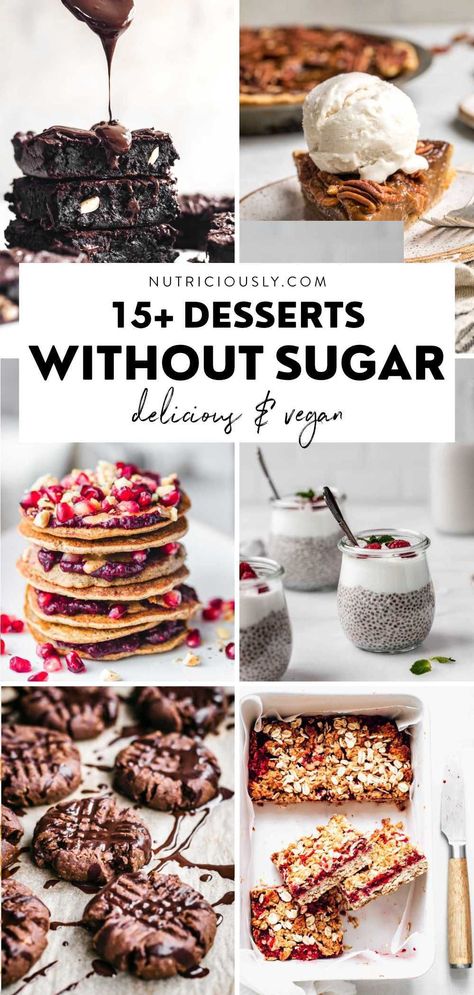Dessert, Healthy Sweets, Sugar Free Diet, Dairy Free Dessert, Sugar Free Snacks, Sugar Free Vegan, Sugar Free Vegan Desserts, No Sugar Foods, Vegan Sugar