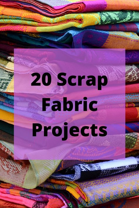 Looking for ways to use up those leftolver fabric scraps? Here are 20 fun scrap fabric ideas that will keep you busy busting your fabric stash all day long. These are super simple, fun projects everyone will love. These fabric crafts projects are easy to follow. Head over to my blog for these 20 fabric crafts projects. #fabriccraftsprojects #fabricprojects #fabriccrafts Couture, Patchwork, Amigurumi Patterns, Recycle Fabric Scraps, Leftover Fabric Crafts, Fabric Scraps, Scrap Fabric Projects, Small Sewing Projects, Sewing Crafts