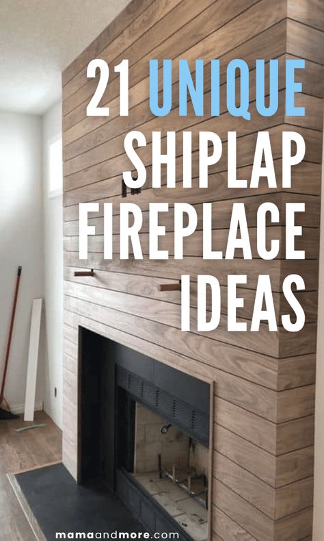shiplap fireplace ideas