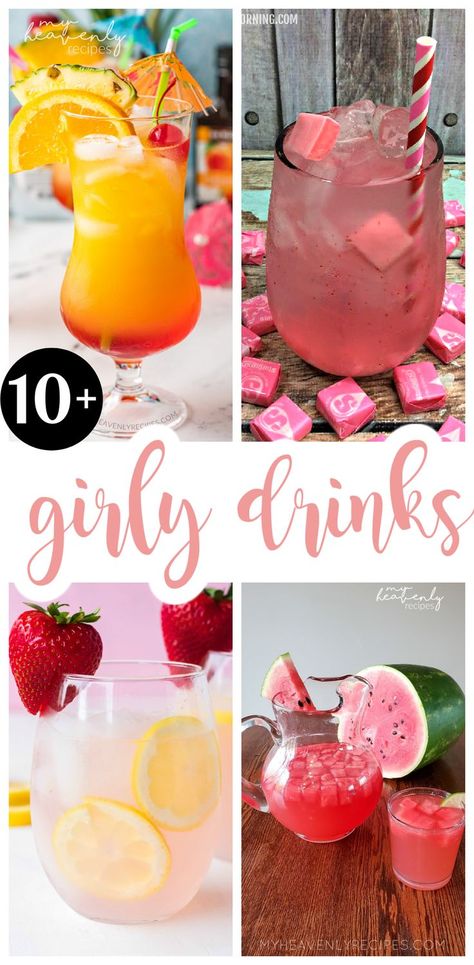 girly cocktails Coffee, Drinks Alcohol Recipes, Drinks Alcohol Recipes Easy, Fun Drinks Alcohol, Fruity Alcohol Drinks, Mixed Drinks Alcohol, Yummy Alcoholic Drinks, Summer Drinks Alcohol, Boozy Drinks