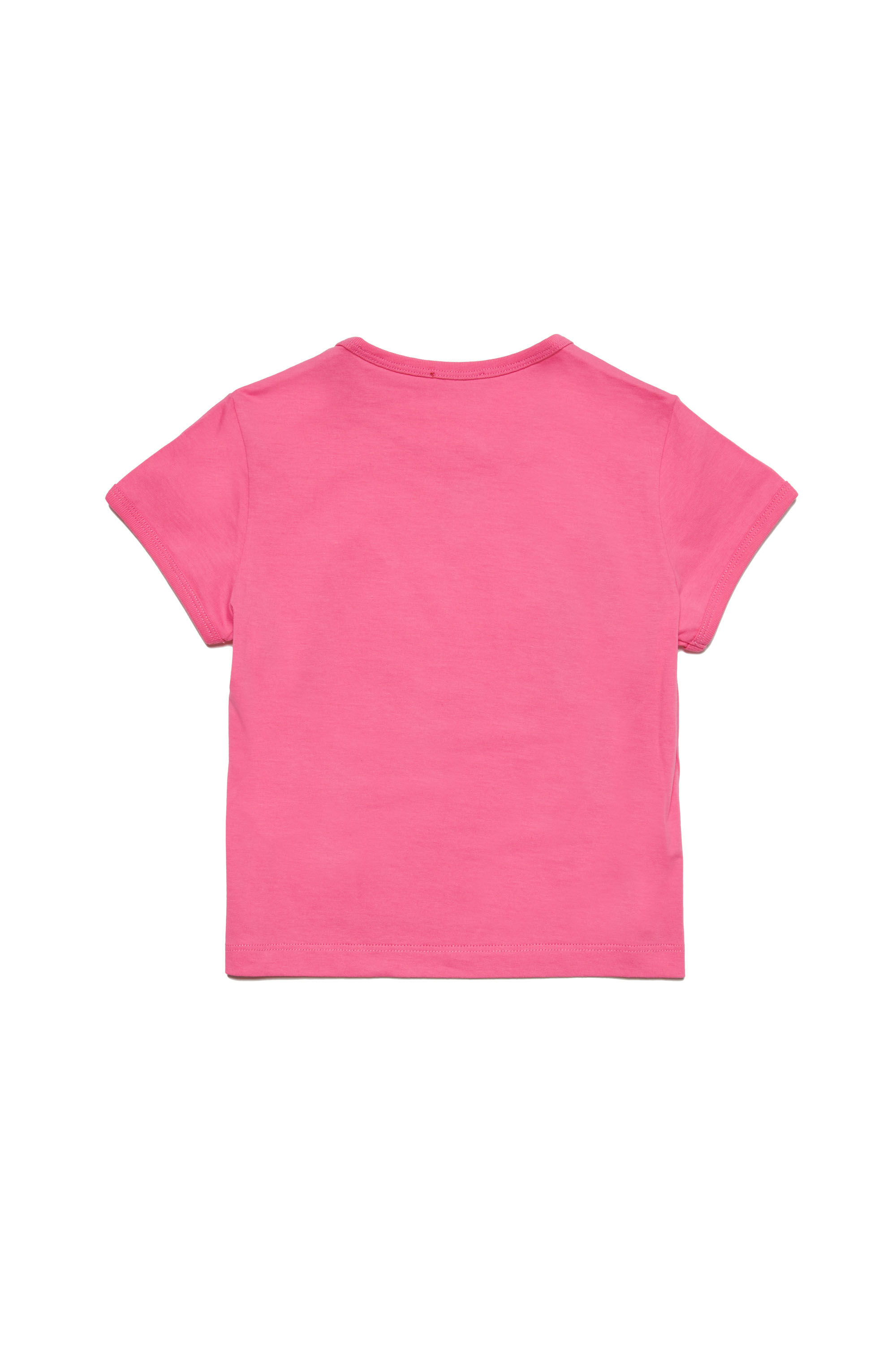 Diesel - TCUTIEPEEL, Woman Sweatshirt with peel-off print in Pink - Image 2