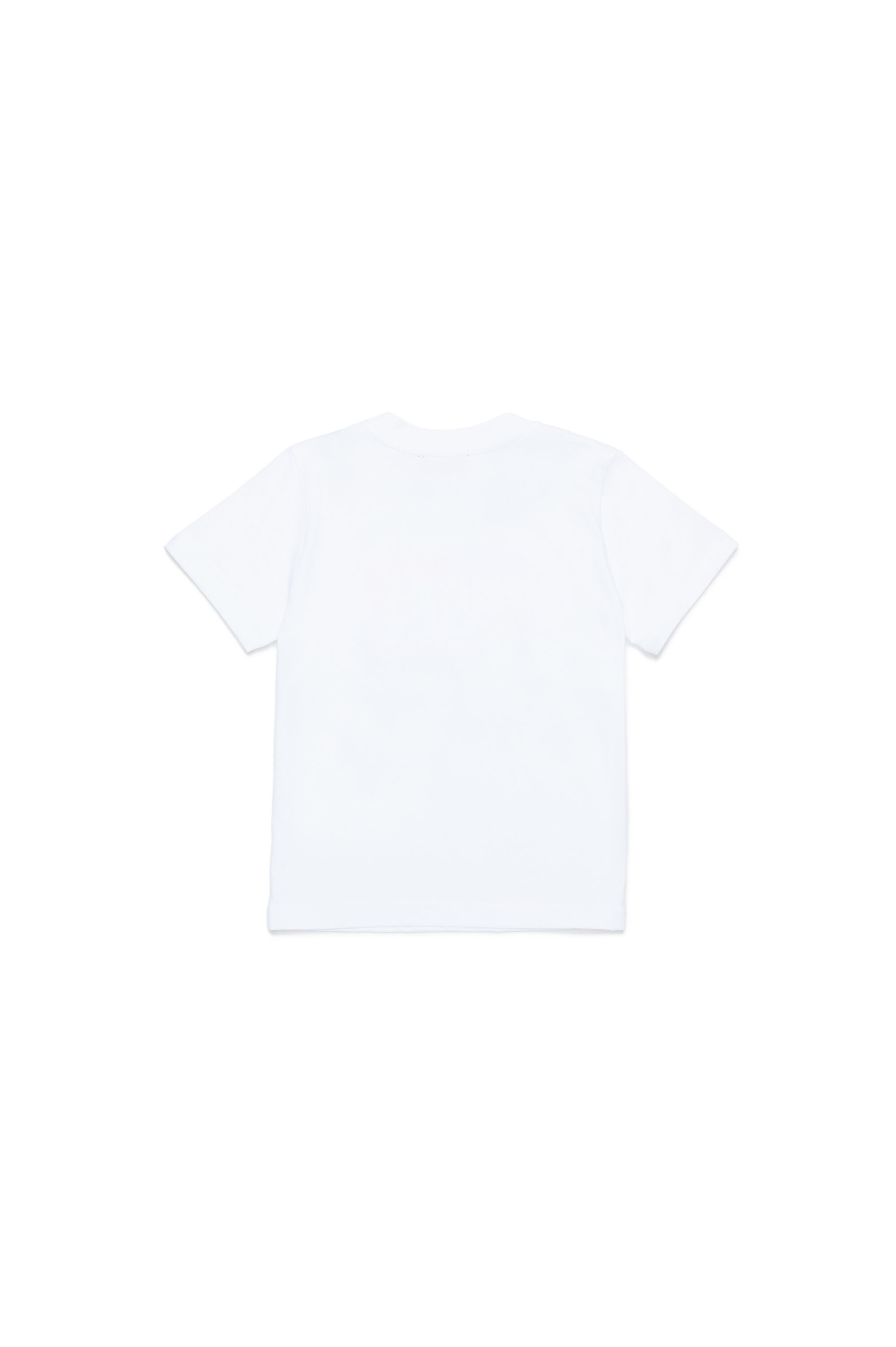 Diesel - TKANDB, Unisex T-shirt with painted-effect logo in White - Image 2