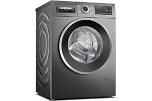 BOSCH WGG2440R10 Waschmaschine Serie 6, Frontlader mit 9kg Fassungsvermögen, 1400 UpM, Fleckenautomatik, Eco Silence Drive, H