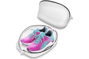 Flintronic Schuhe Waschbeutel, 2 Stück Wiederverwendbare Netzschuhe Wäschesack Mit Reißverschluss Für Schuhe, Waschmaschine S