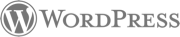 WordPress-logo - dark grey