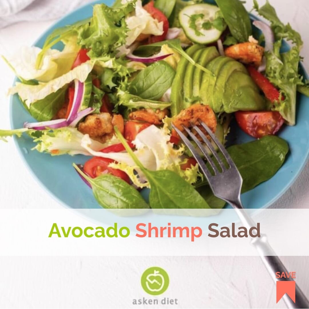 #Avocado🥑on toast is delicious, but we also love it in salads. It's a great way to add some healthy fat so you can feel full longer. You want to make sure you have some protein too, so add some grilled shrimp, chicken, or chickpeas and you got a wel
