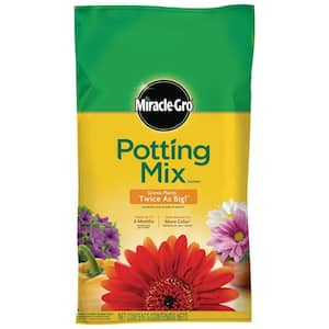 Potting Mix 25 qt. For Container Plants, Flowers, Vegetables, Shrubs, Feeds up to 6 Months