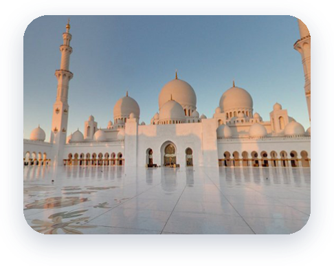 Street View слике Велике џамије шеика Заједа у Абу Дабију