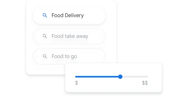 Example of related bids: Food delivery, food take-away, food to go.