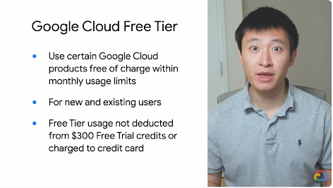 Programa gratuito do Google Cloud